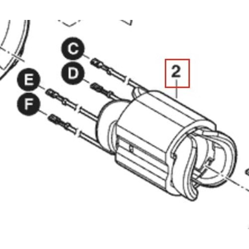 BOSCH GWS 750 POZ 002 YASTIK 160422059E
