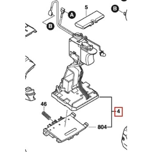 BOSCH GSR 14,4-2 LI POZ 004 KART ŞALTER 1607233519
