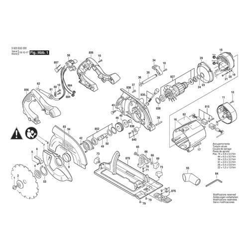 BOSCH PKS 66 A POZ 046 DİŞLİ 1609203Y46