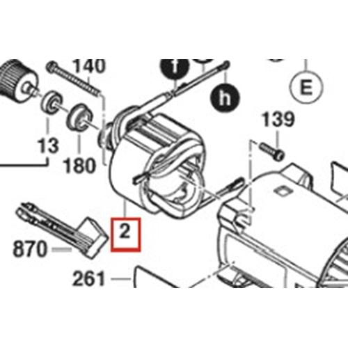 BOSCH GCM 12 JL POZ 002 YASTIK 1609B01577