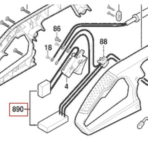 BOSCH GCO 14-24 J POZ 890 YUMUŞAK START MODÜLÜ 1609B03697