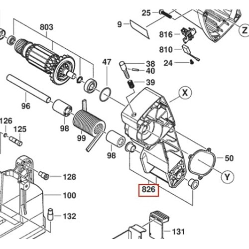 BOSCH GCD 12 JL POZ 826 KOL 1609B04692