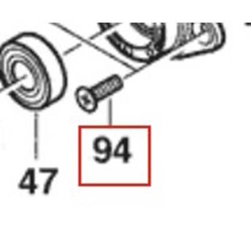 BOSCH GKS 235 TURBO POZ 094 VİDA 1619P01680