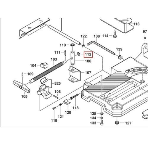 BOSCH GDC 12 JL POZ 112 DÜZ RONDELA 1619P03757