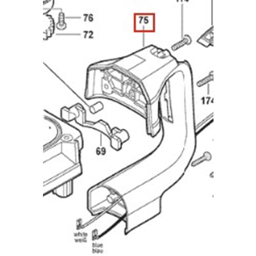BOSCH GSH 5 POZ 075 SAP 1619P08778