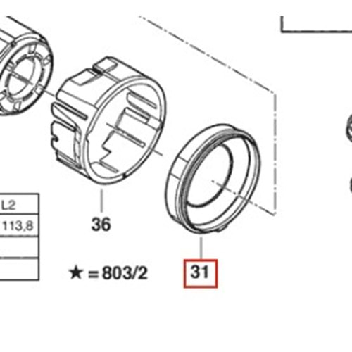 BOSCH GWS 30-230 PB POZ 031 HAVALANDIRMA 1619P16023