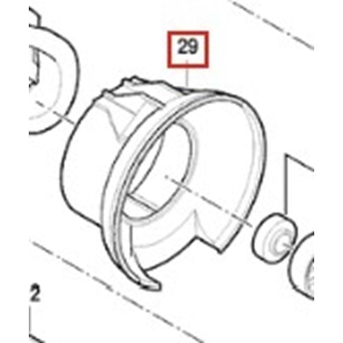 BOSCH GGS 30 LS POZ 029 HAVALANDIRMA 1619P20959