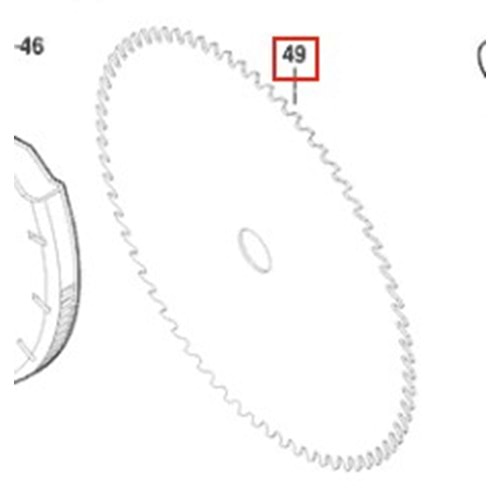 BOSCH HTM 12 JL POZ 048 BIÇAK 1619PA4352