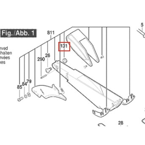 BOSCH GTM 12 JL POZ 131 SOMUN 1619PA4431