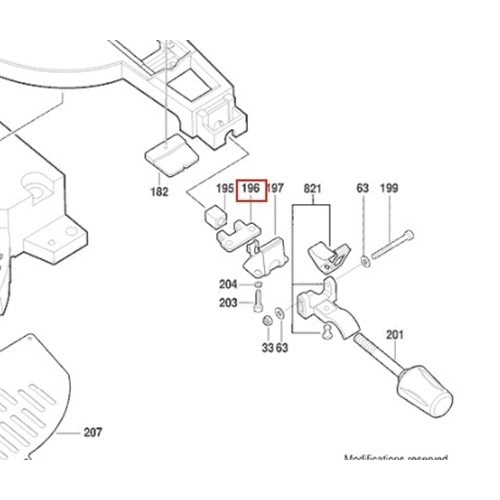 BOSCH GTM 12 JL POZ 196 DESTEK 1619PA4493