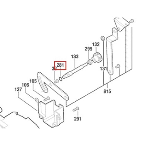 BOSCH GTM 12 JL POZ 281 ORİNG 1619PA4577