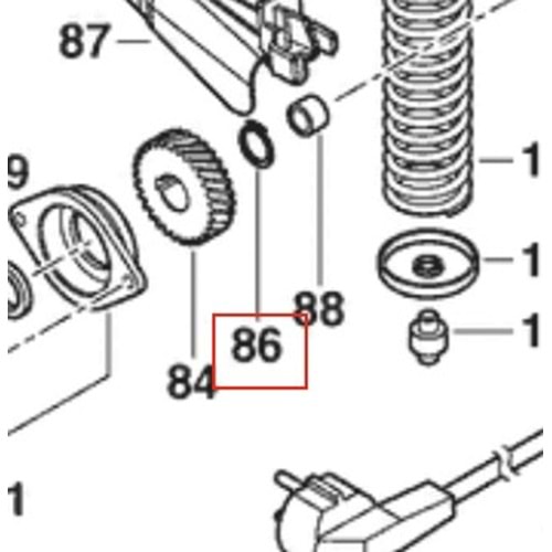 BOSCH GCM 10 MX POZ 086 EMNİYET SEGMANI 1619PA6982