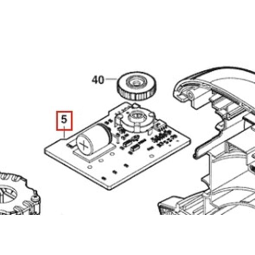BOSCH GEX 185-LI POZ 005 KART 1619PB6097