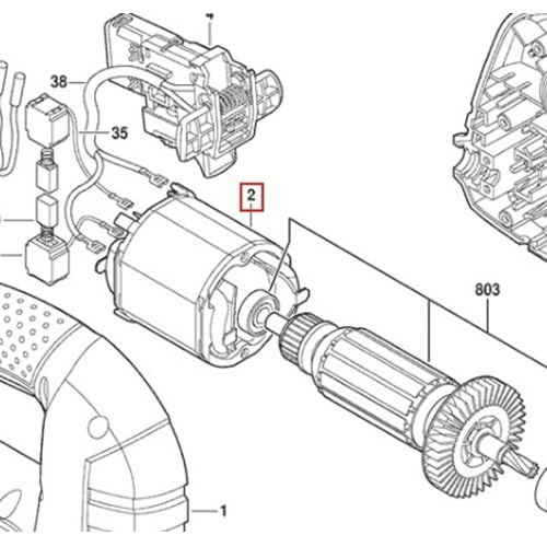 BOSCH GST 8000 E POZ 002 YASTIK 1619X05867