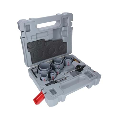 BOSCH 15 PARÇA BİMETAL 19-76 MM PANÇ DELİK AÇMA SETİ 2607011478