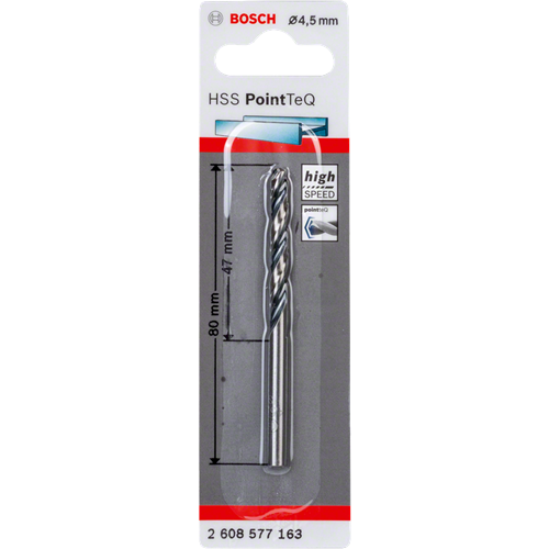 BOSCH HSSPointTeQ Metal Matkap Ucu 4,5mm 1'li 2608577163