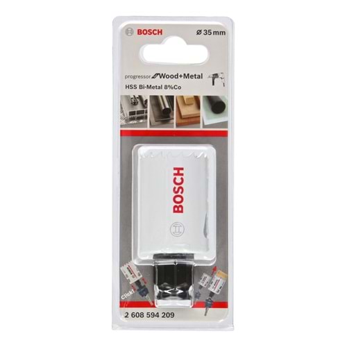 BOSCH PC-Plus pW&M Delik Açma Testeresi 35 mm 2608594209