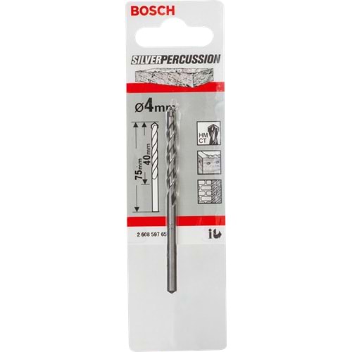 BOSCH CYL-3 Beton Matkap Ucu 4*75 mm 2608597656
