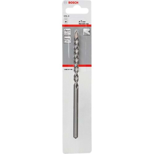 BOSCH CYL-3 Beton Matkap Ucu 7*150 mm 2608597681