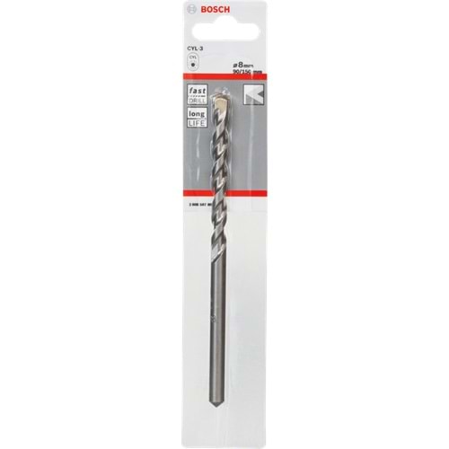 BOSCH CYL-3 Beton Matkap Ucu 8*150 mm 2608597898