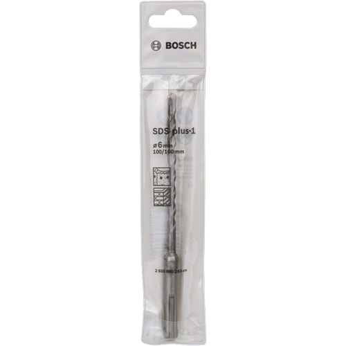 BOSCH SDS-Plus-1 K-Delici Ucu 6*160 mm 1'li 2608680263