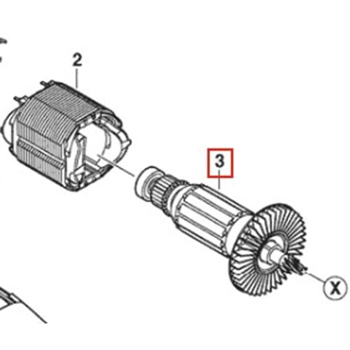 BOSCH PSB 1000-2RCE POZ 003 ENDÜVİ 2609002980