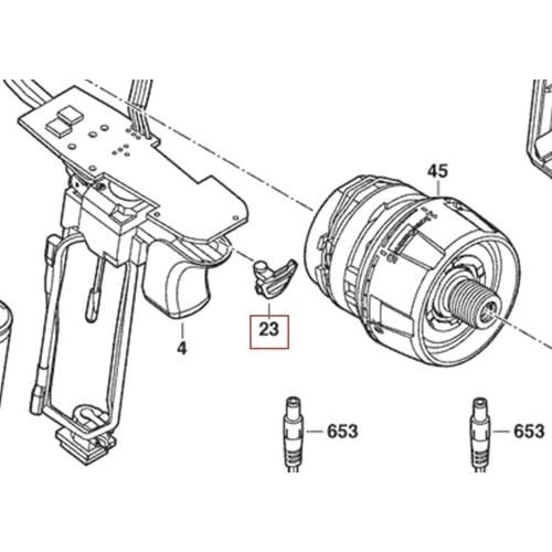 BOSCH PSR 10,8 LI POZ 230 MERCEK 2609004497