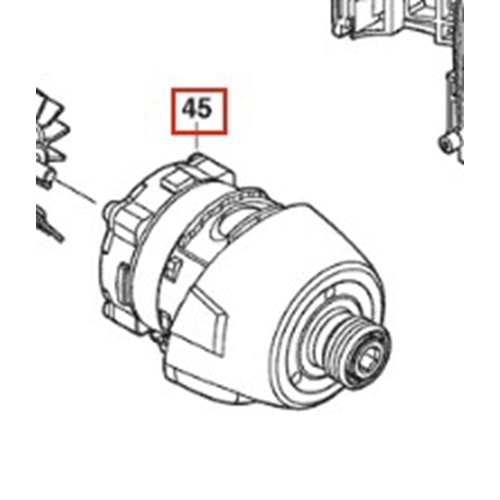 BOSCH GDR 12V-110 POZ 45 ŞANZIMAN SET 2609199730