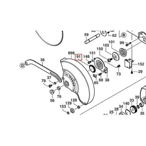 BOSCH GCM 12 POZ 091 YAY 2610910752