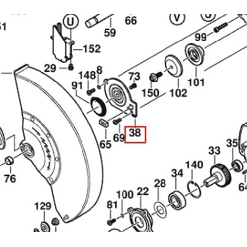 BOSCH GCM 12 POZ 038 EMNİYET SAÇI 2610910821