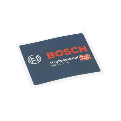 BOSCH GGS 28 CE POZ 009 TİP ETİKETİ 3601110593