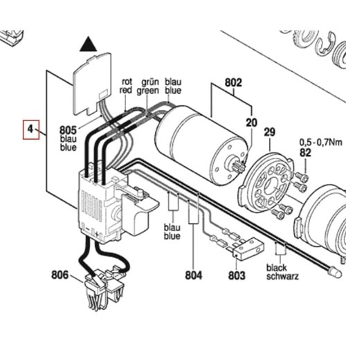 BOSCH EXACT 1106 POZ 004 ELEKTRONİK KART ŞALTER SETİ 3607200113