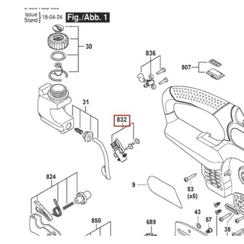 BOSCH UNİVERSALCHAİN 18 POZ 832 YAĞ POMPASI F016F05163