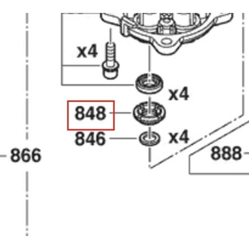 BOSCH ADVANCEDAQUATAK 160 POZ 848 ÖN BESLEME PULU F016F05488
