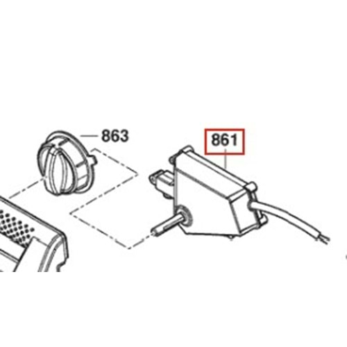 BOSCH EASYAQUATAK 100 POZ 861 SİVİÇ SET F016F05779