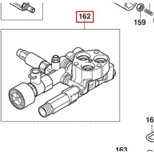 BOSCH GHP 5-75 X POZ 162 POMPA KAFA SET F016L73333