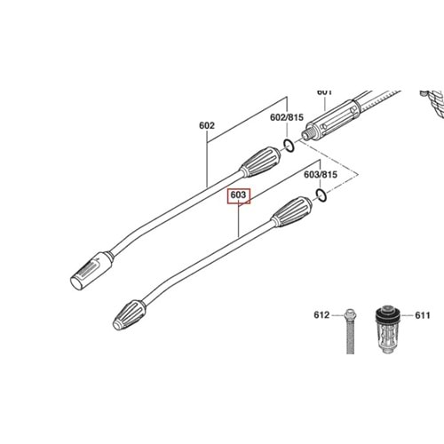 BOSCH GHP 5-75 POZ 503 NUZUL F016L73384
