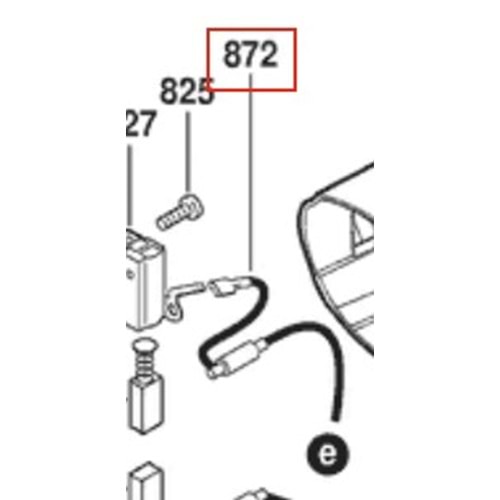 BOSCH GDS 18 E POZ 872 PARAZİTÖR 1619PA2891