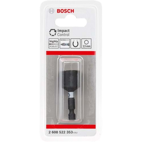 BOSCH ImpactC Lokma Anahtar Ucu 13*50mm 1'li 2608522353