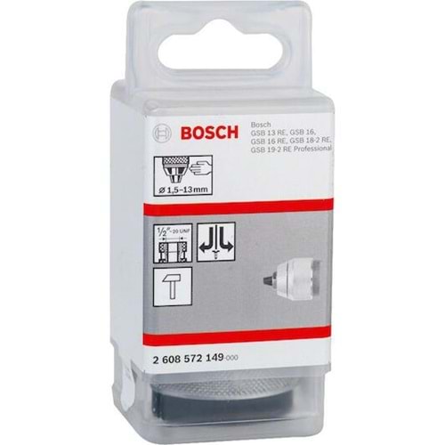 BOSCH Sistem Mandreni Krom Ø1,5-13mm GSB… 2608572149