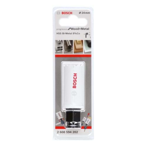 BOSCH PC-Plus pW&M Delik Açma Testeresi 24 mm 2608594202