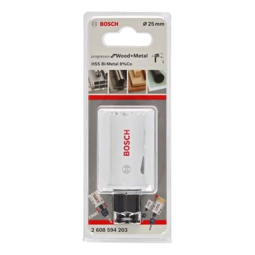 BOSCH PC-Plus pW&M Delik Açma Testeresi 25 mm 2608594203