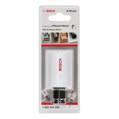 BOSCH PC-Plus pW&M Delik Açma Testeresi 30 mm 2608594206