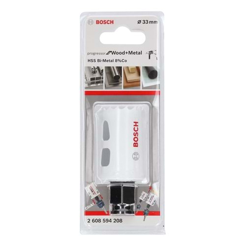 BOSCH PC-Plus pW&M Delik Açma Testeresi 33 mm 2608594208