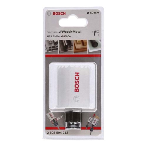 BOSCH PC-Plus pW&M Delik Açma Testeresi 40 mm 2608594212