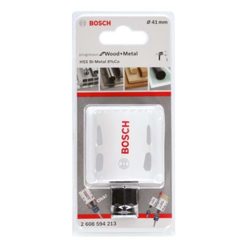 BOSCH PC-Plus pW&M Delik Açma Testeresi 41 mm 2608594213