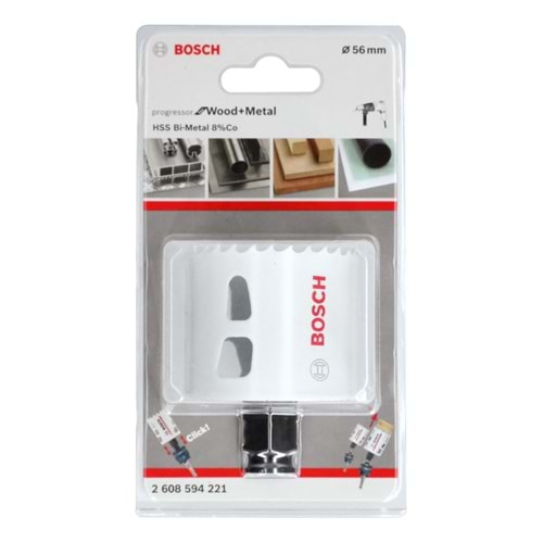 BOSCH PC-Plus pW&M Delik Açma Testeresi 56 mm 2608594221