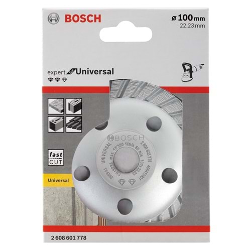 BOSCH Çanak Disk EF Universal 100 mm (Indigo) 2608601778