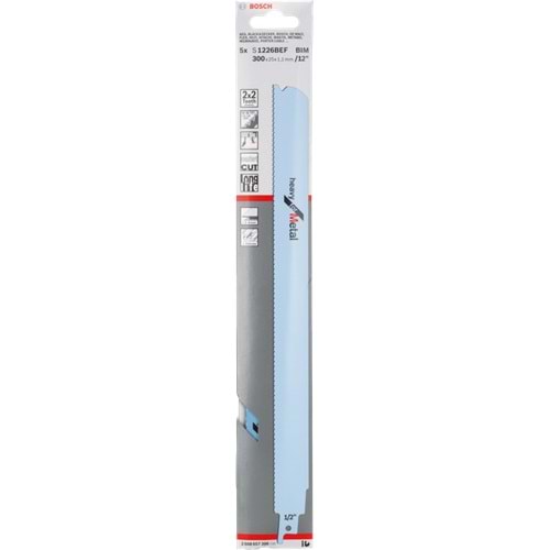 BOSCH Panter Testere HeaforMetal S1226BEF 5'li 2608657396