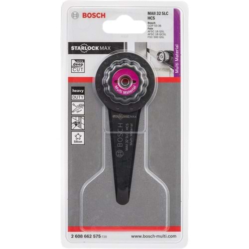 BOSCH StarlockMax Testere MM MAII 32 SLC 1'li 2608662575